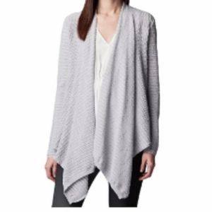 Simply Vera Vera Wang Ribbed Fly Away Sweater Cardigan Size Medium